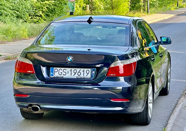BMW Seria 5 cena 27800 przebieg: 270000, rok produkcji 2008 z Choszczno małe 137